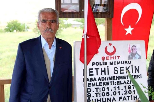 Şehit Fethi Sekin'in babası hayatını kaybetti