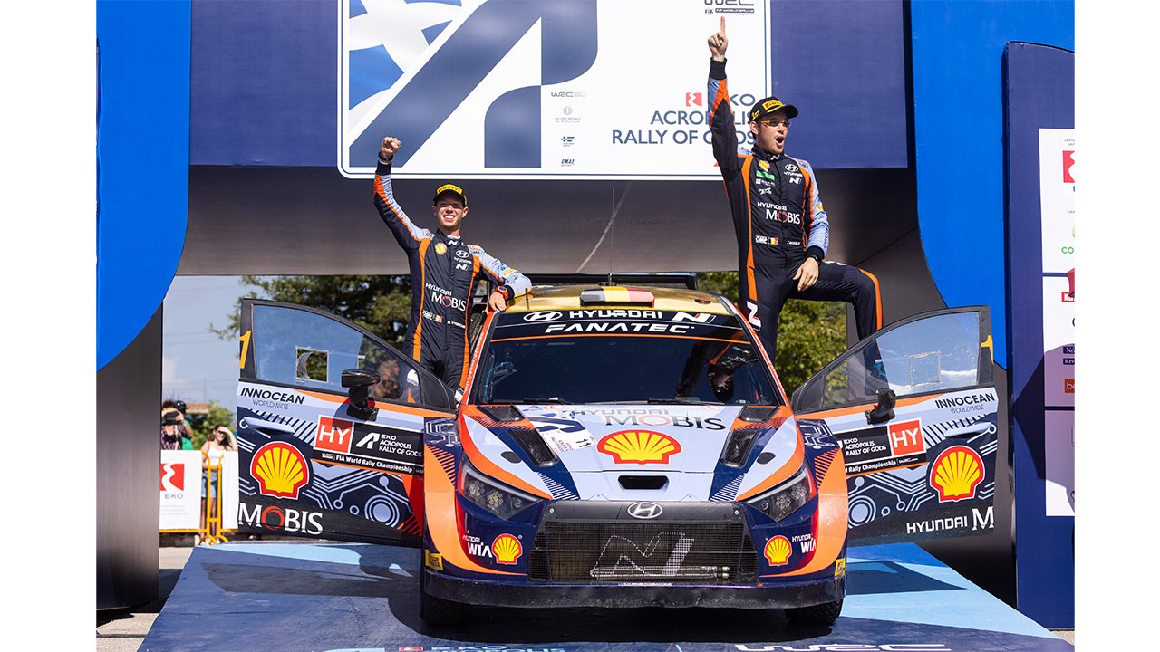 [기업] 현대차 월드랠리팀, 토요타 홈에서 WRC 1·2위 석권 / YTN