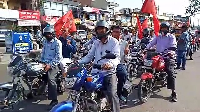 शिक्षकों की वाहन जत्था यात्रा पहुंची, जगह- जगह हुआ भव्य स्वागत