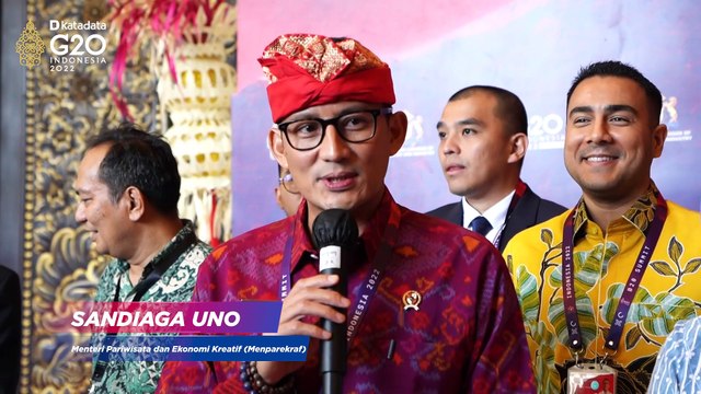 Sandiaga Uno: Ajak Delegasi G20 Jadi Rojali”