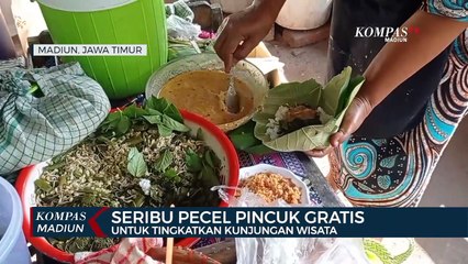 Seribu Pecel Pincuk Gratis Untuk Tingkatkan Kunjungan Wisata