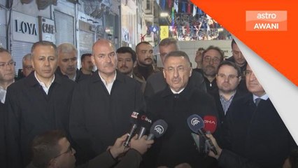 Letupan di Istanbul | Suspek yang tinggalkan bahan letupan ditahan