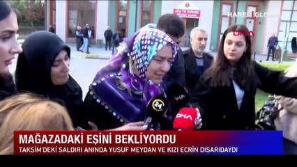Öğretmen anne ile kızı gezmek için gittikleri İstiklal'de saldırıya kurban gitti