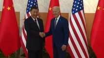 Al G20 a Bali stretta di mano tra Joe Biden e Xi Jinping