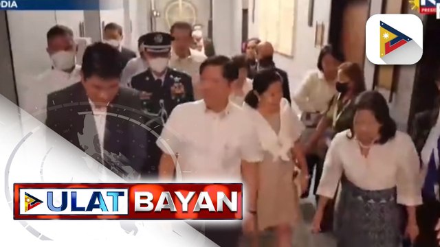 Pres. Ferdinand R. Marcos Jr., mainit na sinalubong ng Filipino community sa Cambodia