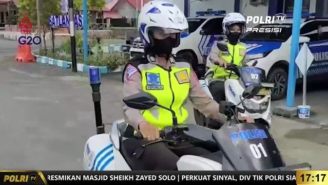 Polres Kapuas Laksanakan Harkamtibmas Melalui Pais Kandas Patroli Humanis Srikandi Satlantas