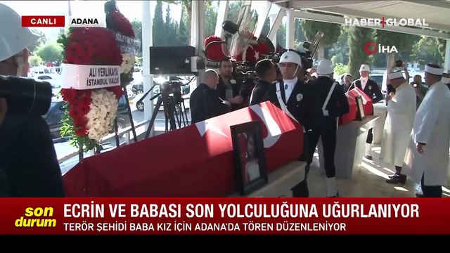 İstiklal Caddesi'ndeki bombalı saldırıda hayatını kaybeden Ecrin ve babası Yusuf Meydan'a veda: Annesinin sözleri yürekleri yaktı