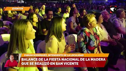 Balance de la Fiesta Nacional de la Madera que se realizó en San Vicente