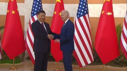Biden ve Xi'den ilk yüz yüze görüşme