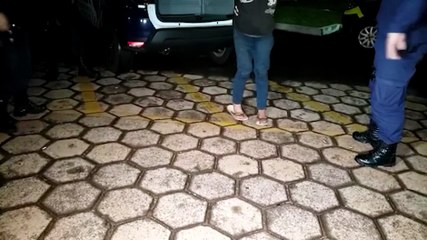Mulher é detida após furtar fiação da decoração de Natal no Lago Municipal