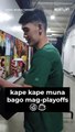 Kape kape muna bago mag-playoffs ☕️ #PBA