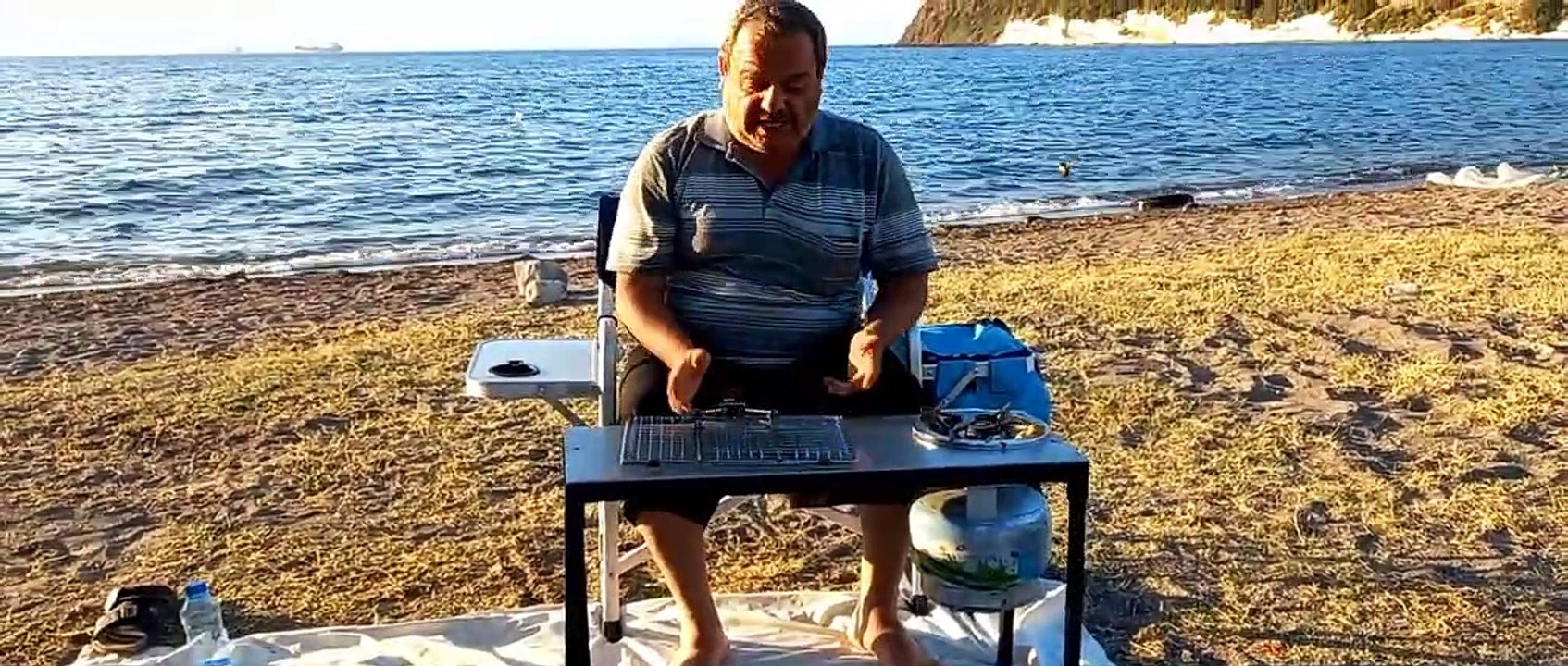 İkisi bir arada, Tüp ocaklı masa ve Izgara