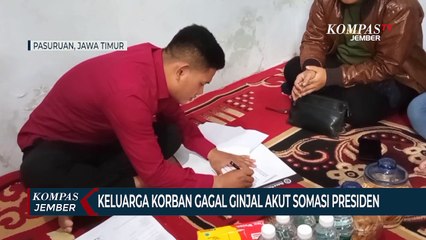 Descargar video: Keluarga Korban Gagal Ginjal Akut Di Pasuruan Somasi Presiden Jokowi