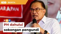 PH jauh dahului sokongan pengundi berbanding parti lain, dakwa Anwar