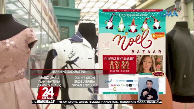 Kapuso Celebrity Ukay-Ukay ng GMA Kapuso Foundation dinagsa ng mga mamimili | 24 Oras