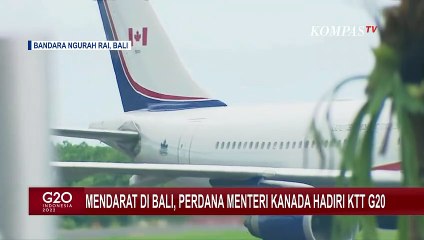 Jadi Pembicara dalam Forum G20, Perdana Menteri Kanada & Rombongan Bergegas ke Nusa Dua Bali