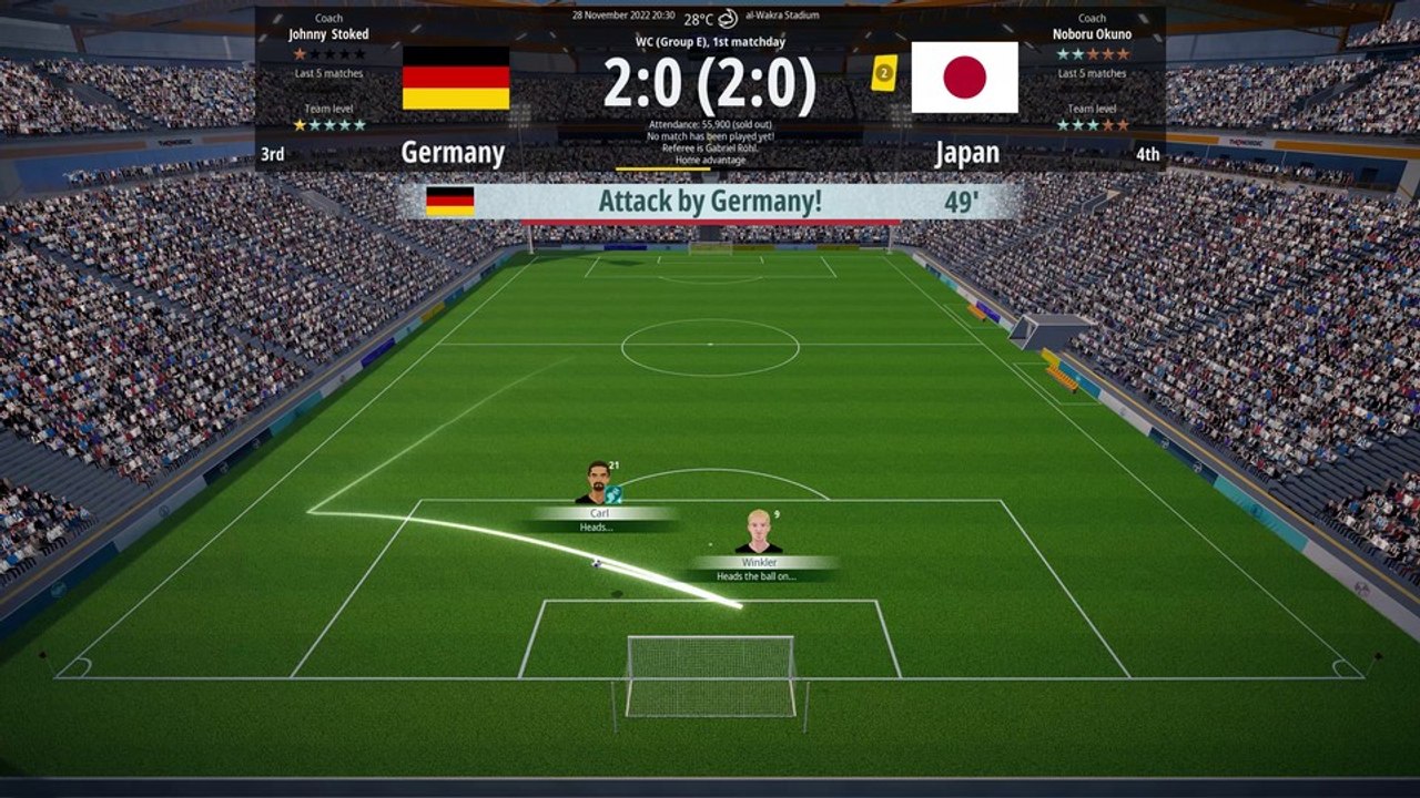 We are football: der national teams dlc zeigt die wm 2022 im trailer
