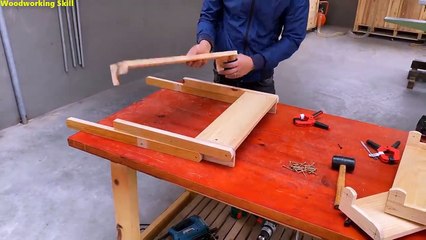 Creative And Unique Woodworking Projects __ Build A CabinetThat Combines A Very Smart Folding Table