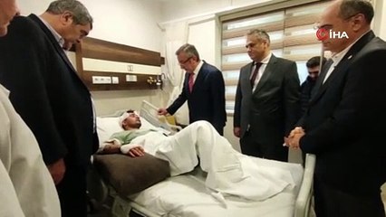 Patlama anını hasta yatağında anlattı: “Bir anda oldu, hemen ara sokağa geçtik”