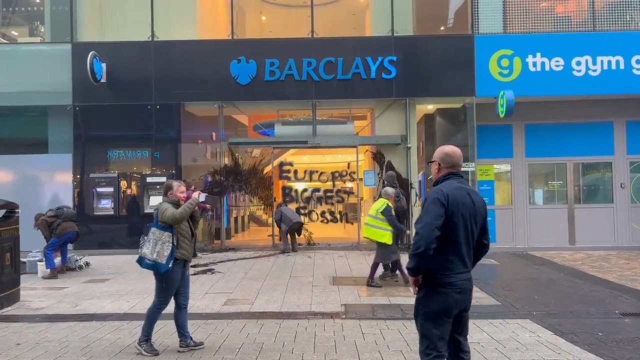 Birmingham headlines 14 November: Extinction Rebellion protestors stage demonstration in Birmingham