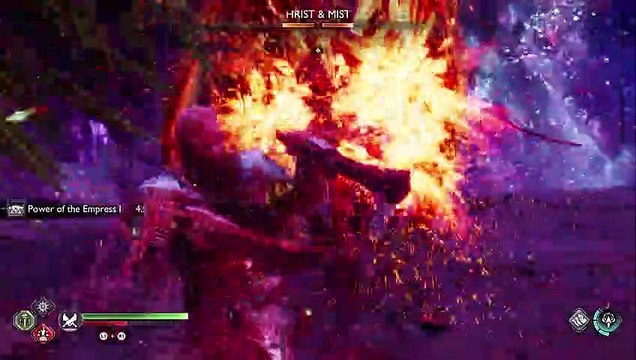 Kratos & Atreus Vs (Duo Valkyrie) Hrist & Mist - GoW Ragnarok