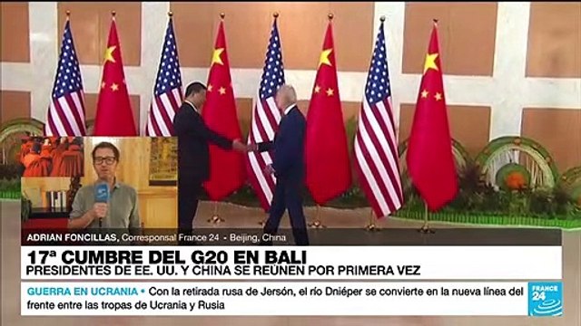 Informe desde Beijing: Xi Jinping y Joe Biden se reunieron por primera vez en Bali