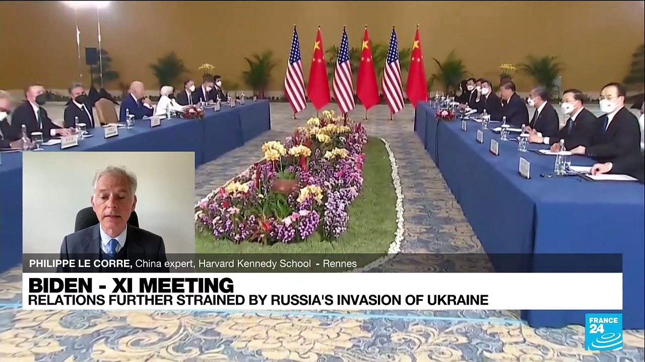 Biden-Xi meeting: Relations further strained by Russia's invasion of Ukraine