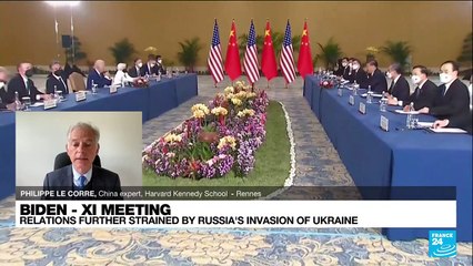 Biden-Xi meeting: Relations further strained by Russia's invasion of Ukraine