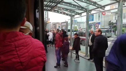 İstasyonda gerginlik... Kadın yolcu ve kadın güvenlik görevlisi böyle tartıştı