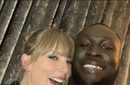 Stormzy fanboys over Taylor Swift backstage at MTV European Music Awards