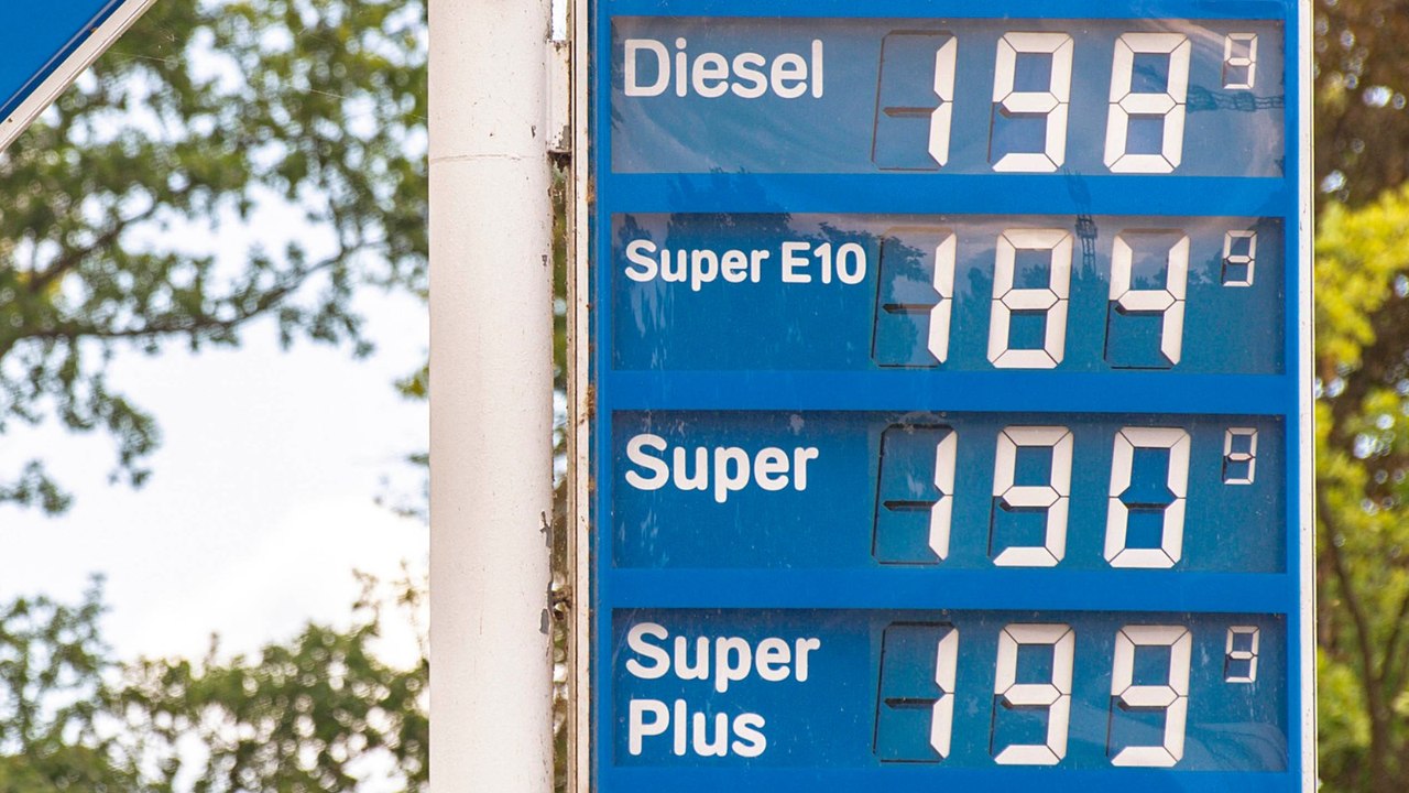 Spritpreise sinken - diesel auf niedrigstem stand seit monaten