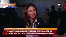 “La instrucción que tengo el Gobernador es cuidar a nuestros usuarios de menor ingreso”