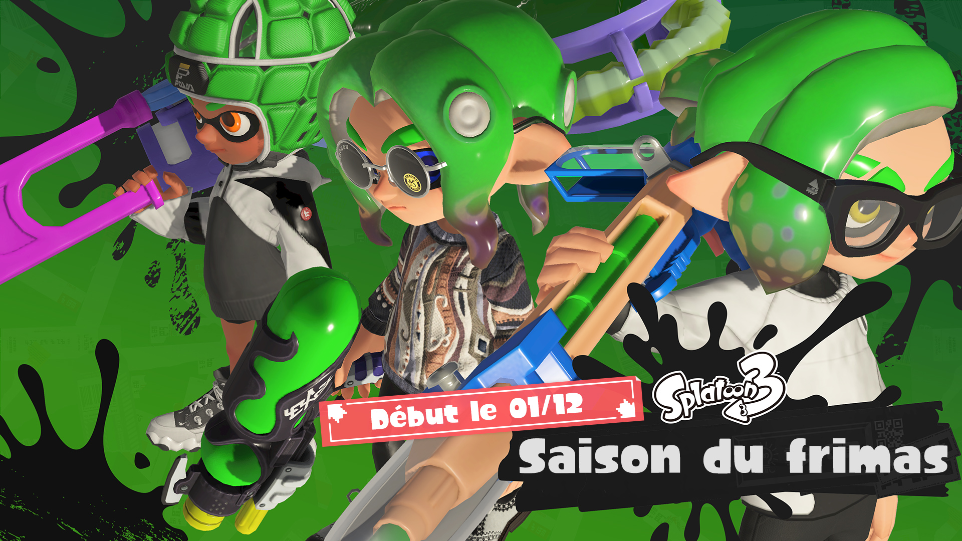 Splatoon 3 Vidéo Splatoon 3 La saison du frimas 2022 Gamekult