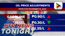 Another round of fuel price adjustments set for Tuesday