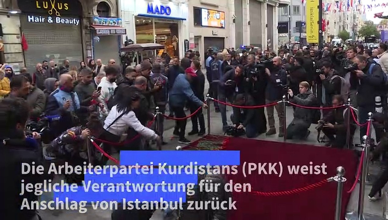 PKK weist Verantwortung für Anschlag in Istanbul zurück