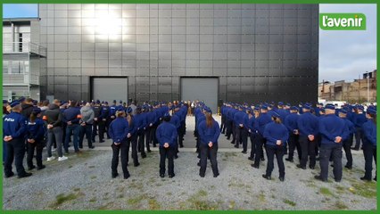 Minute de silence en hommage à Thomas