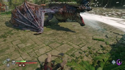 God of War Ragnarok : Boss Le dévoreur de cadavres