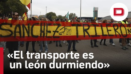 Cientos de transportistas marchan por Madrid para reclamar mejoras en una jornada