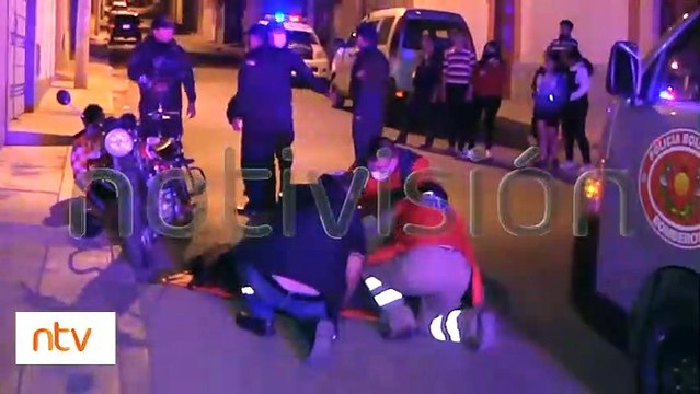 Se desangró en la calle : Apuñalado en el pecho falleció al no recibir atención médica oportuna
