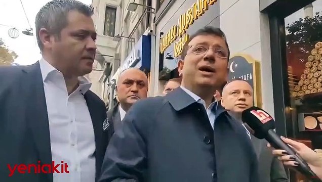 Ölülere de saygıları yok! İmamoğlu patlamanın yaşandığı yerde 'şaka' yaptı Murat Ongun güldü
