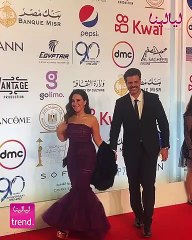 كابلز أثاروا الجدل على السجادة الحمراء في مهرجان القاهرة