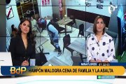 Delincuencia imparable: ladrón armado roba a comensales dentro de restaurante en Miraflores