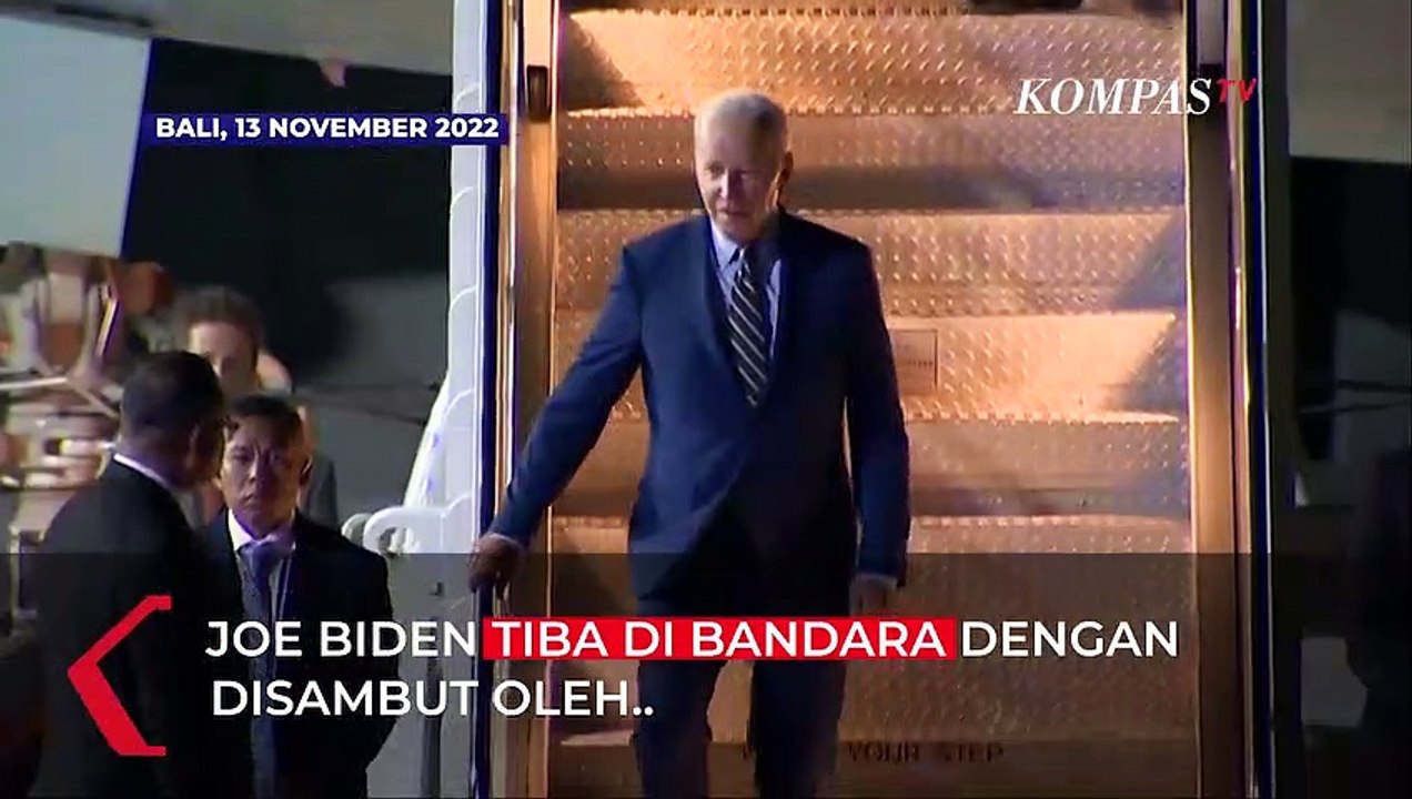 Beda Penyambutan Biden dan Xi Jinping Saat Tiba di Bali untuk KTT G20