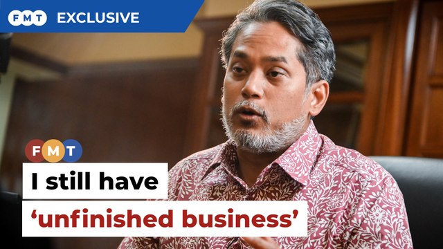 I have ‘unfinished business’ in health ministry, says Khairy