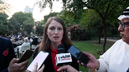 السفارة البريطانية أحيت ذكرى ضحايا المحاربين القدماء في الحرب العالمية الأولى