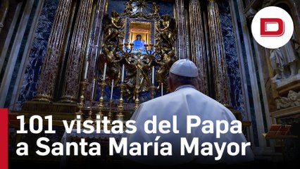 Las 101 visitas del Papa a Santa María Mayor