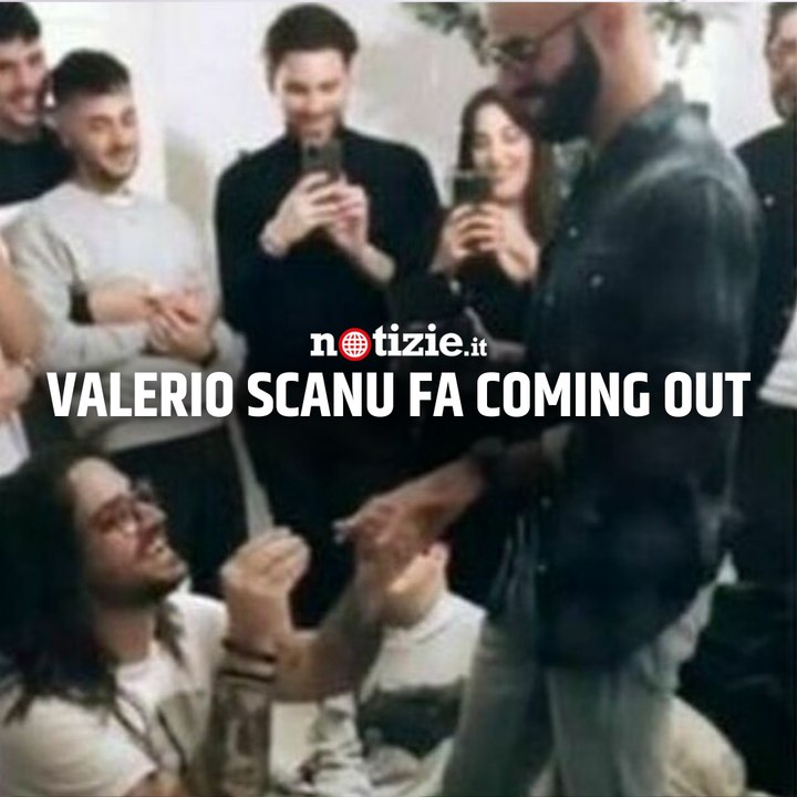 Valerio Scanu fa la proposta di matrimonio al suo compagno