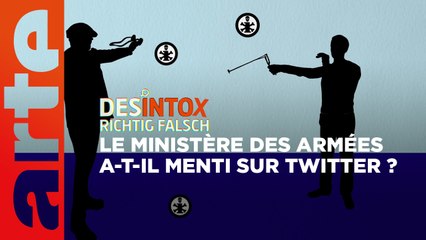Le ministère des armées a-t-il menti sur twitter ? | Désintox | ARTE