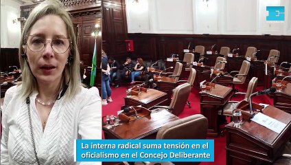 La interna radical suma tensión en el  oficialismo en el Concejo Deliberante