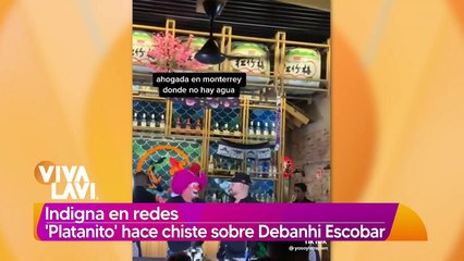 Platanito hace fuerte chiste sobre el caso Debanhi y piden cancelarlo